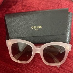 Celine sunglasses in icy pink